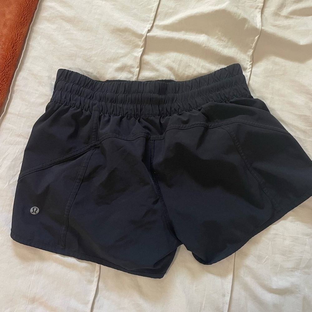lululemon athletica Women's Midnight Black Athletic Shorts